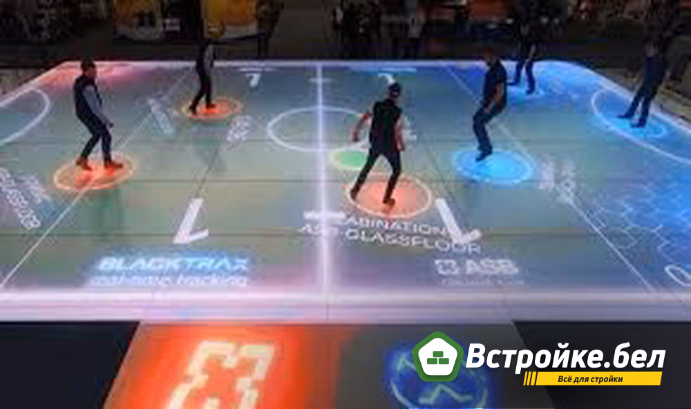 NBA протестирует гигантский дисплей GlassFloor для игры в баскетбол | Техкульт